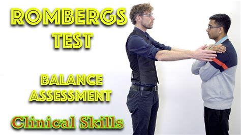 balance compression test|romberg balance test results.